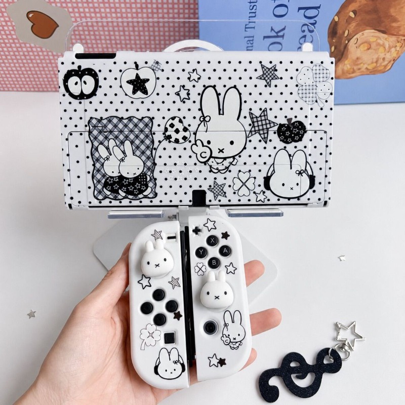 Gaming Console In - Capa protetora fofa da Miffy para